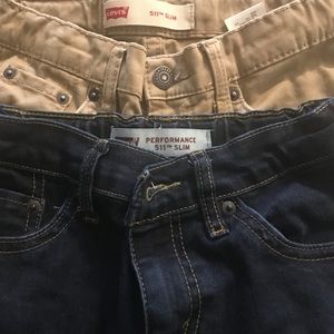 2 pair of Levi’s jeans